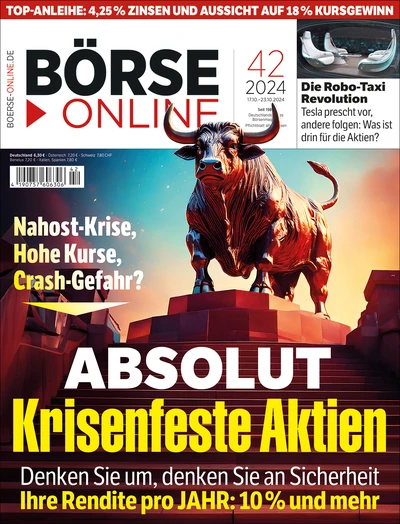 Die aktuelle Ausgabe von Börse Online: BÖRSE ONLINE 42/24