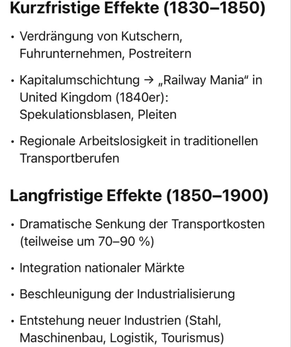 Damaliger Eisenbahn-Boom