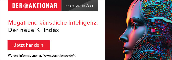 DER AKTIONÄR Künstliche Intelligenz Index - in den Megatrend KI investieren per Index-Zertifikat