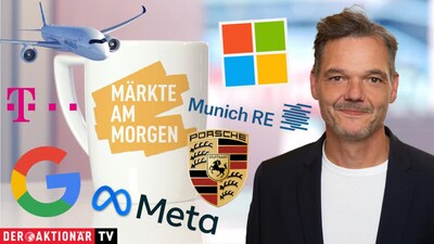 Märkte am Morgen: DAX vor Rückkehr über 18.000 Punkte - Microsoft, Alphabet, Meta, Munich Re, BASF, Airbus, Porsche AG, Deutsche Telekom