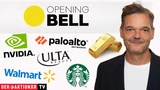 Infront DowJones: Opening Bell: Dow Jones, S&P 500, Nasdaq 100, Nvidia, AMD, Palo Alto, Walmart, Starbucks, Ulta Beauty
