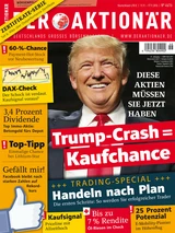 DAX: Trump‑Crash=Kaufchance +++ Trading‑Special: Handeln nach Plan +++ 3,4% Dividende ‑ Top‑Immo‑Aktie +++ 60%‑Chance: Payment‑Hot‑Stock vor Neubewertung +++ Öl‑Riese im Check