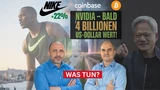 : Nike startet jetzt die Trendwende! Nvidia, Coinbase, Bitcoin in der Analyse