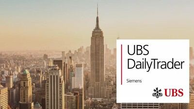 UBS DailyTrader: Siemens - Neues Rekordhoch