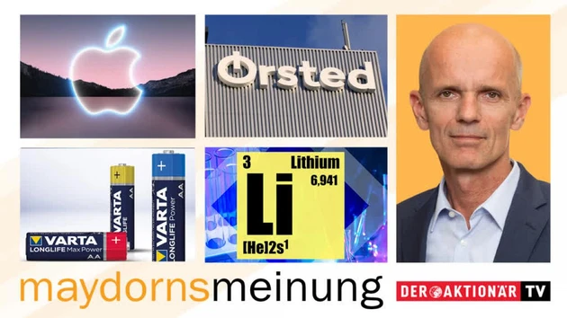 Maydorns Meinung: Bitcoin, SAP, Apple, PVA TePla, Tesla, Varta, Lithium, SolarEdge, Encavis, Ørsted