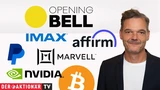 DowJones: Opening Bell: Wall Street vor Warsh‑Rede ohne Impulse; Bitcoin, Öl, Silber, PayPal, Nvidia, Affirm Holdings, Salesforce, Imax, Marvell Technology im Fokus