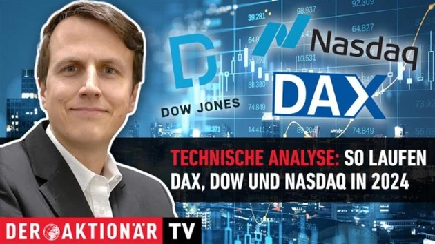 Technische Analyse: So laufen DAX, Dow und Nasdaq in 2024