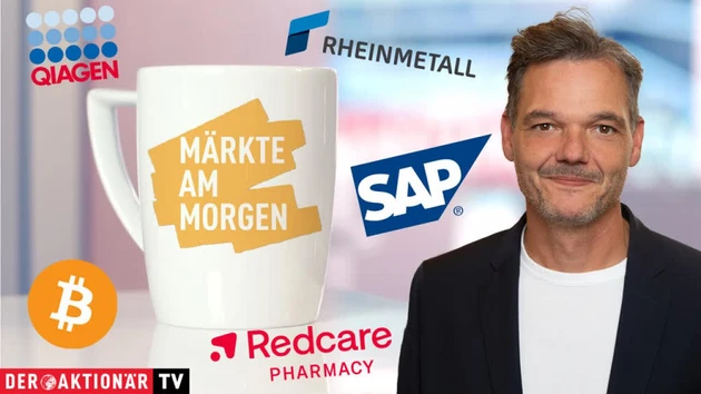 Märkte am Morgen: DAX wenig bewegt erwartet ‑ Bitcoin, Öl, Rheinmetall, SAP, Qiagen, Evotec, Redcare Pharmacy, ASML