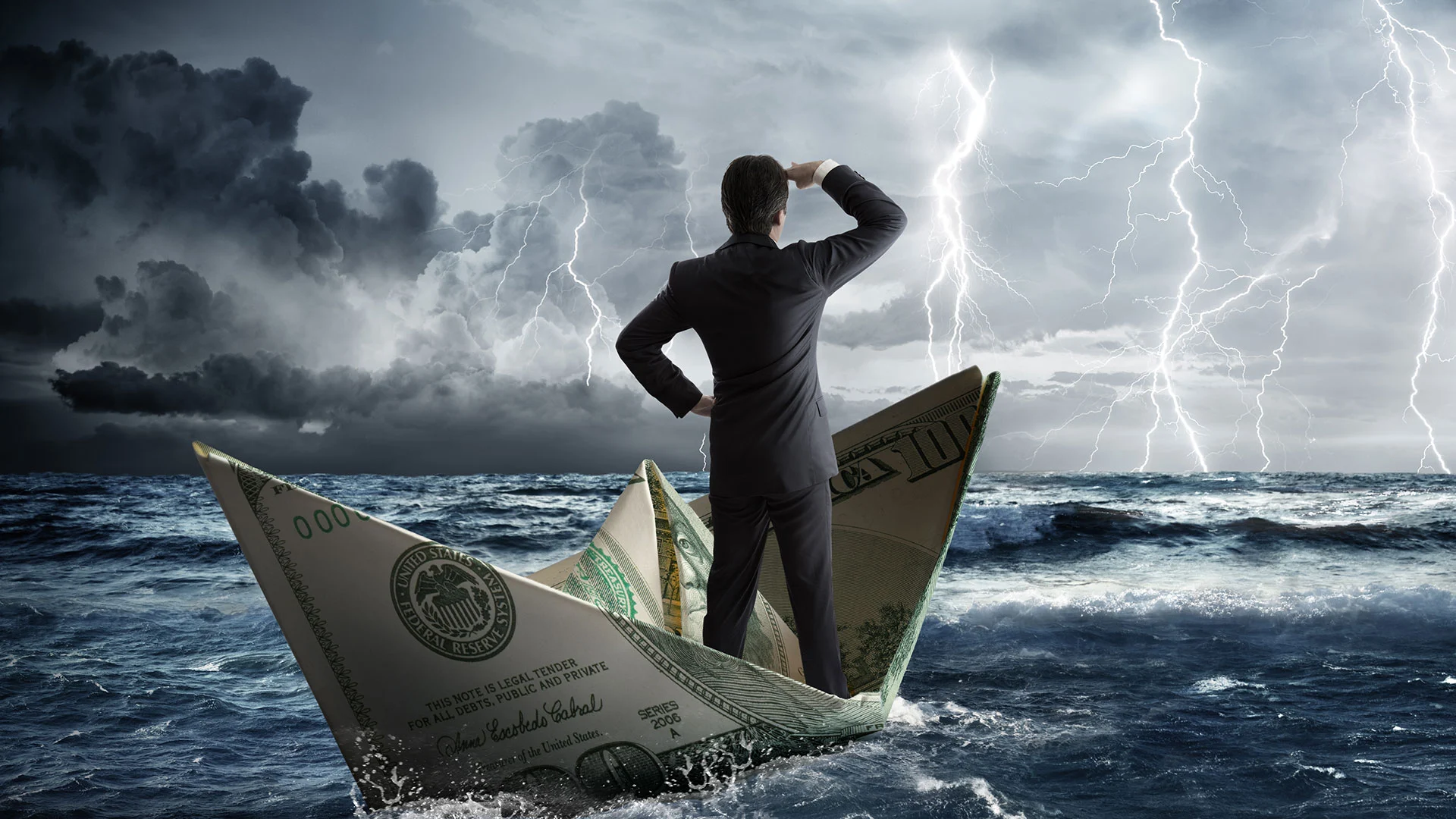 JP Morgan erwartet einen “ökonomischen Hurrikan“ in 2023 (Foto: iStockphoto)