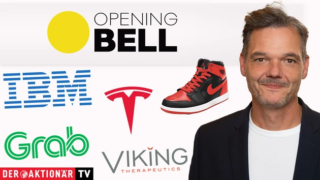 Opening Bell: Wall Street startet uneinheitlich; Tesla treibt Tech‑Aktien an; Enphase, Grab, Boeing, Nike, IBM im Fokus