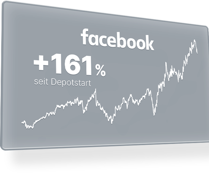 Performance mit facebook: +161 %