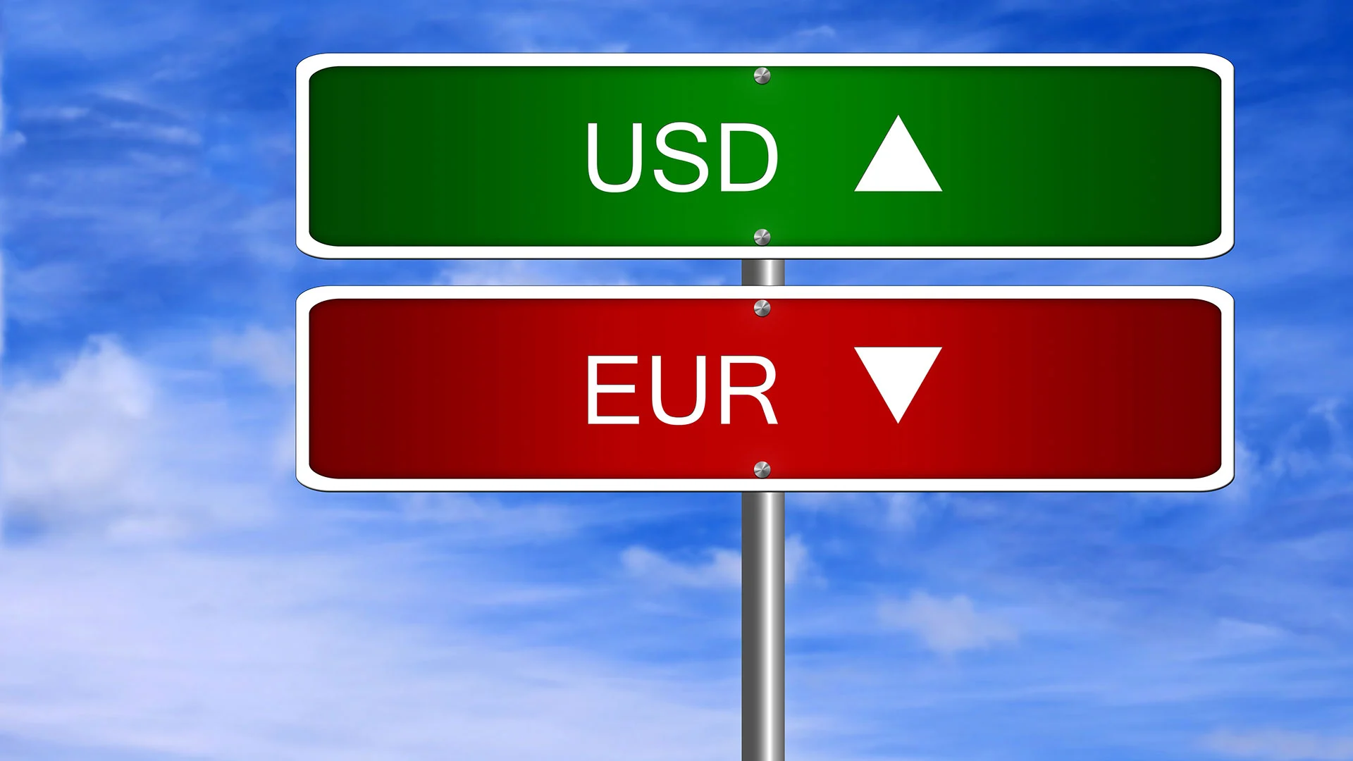 Euro baut zum US&#8209;Dollar immer weiter ab – So profitieren Anleger (Foto: NikoNomad/Shutterstock)