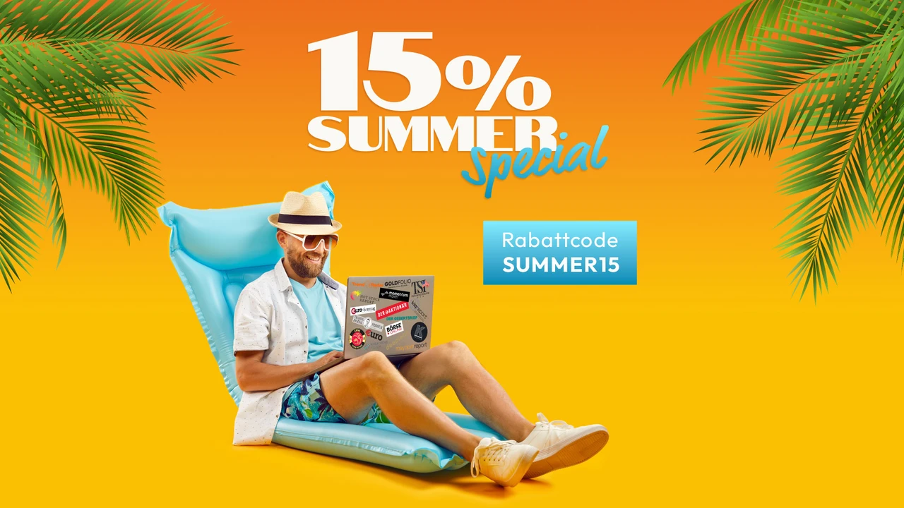 15 Prozent Summer Sale auf digitale Abos