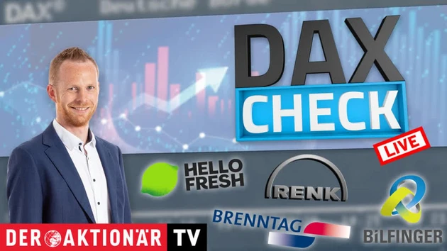DAX‑Check LIVE: Bilfinger, Brenntag, Cancom, HelloFresh, Renk, TAG Immobilien im Fokus