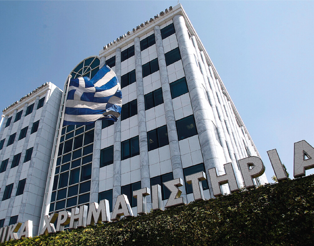 Börsengebäude in Athen