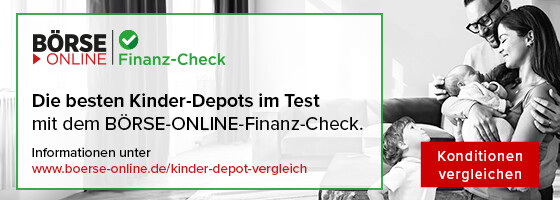 BÖRSE ONLINE Kinder-Depot-Vergleich