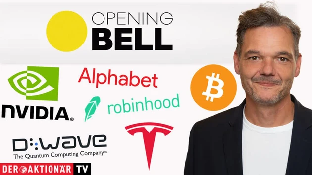 Opening Bell: Bitcoin, Mara Holdings, Robinhood, Vistra Energy, Centrus Energy, Alphabet, Tesla, Nvidia, D‑Wave