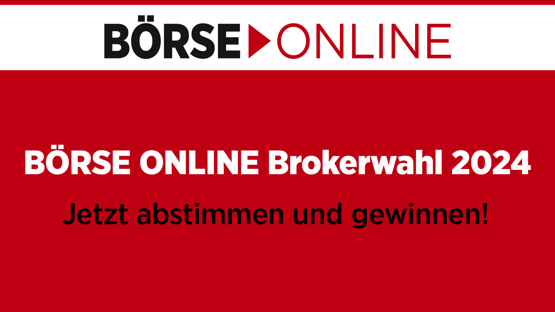 Letzte Chance: Onlinebroker bewerten und gewinnen!  (Foto: Finanzen Verlag)