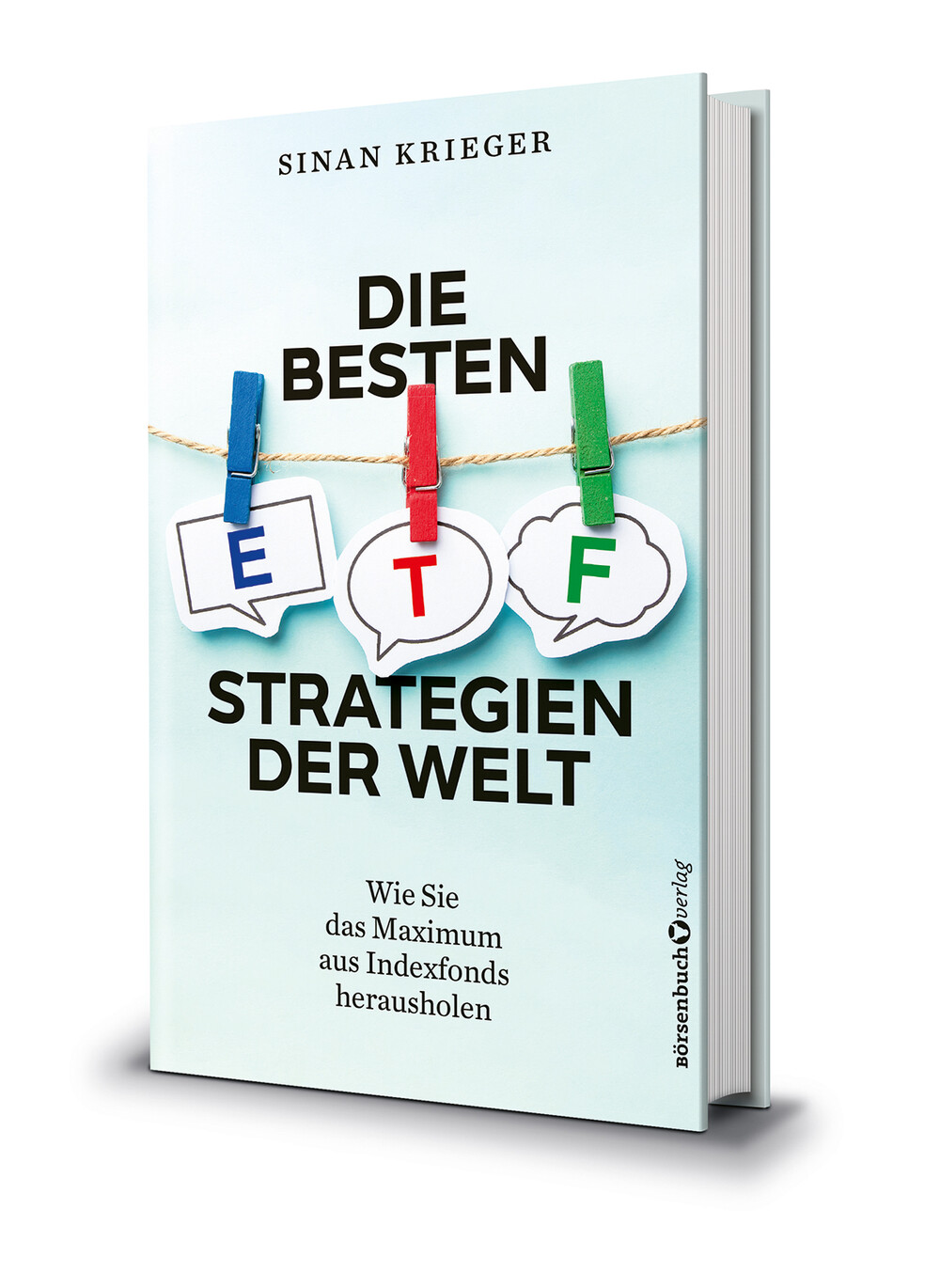 Buchcover „Die besten ETF-Strategien der Welt“ von Sinan Krieger