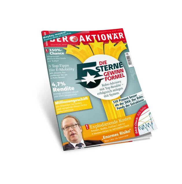 NEUE AUSGABE: Die 5‑Sterne Gewinn‑Formel Robo‑Advisory mit Top‑Rendite: Dieser Fonds der Extraklasse ist 110% besser als der DAX