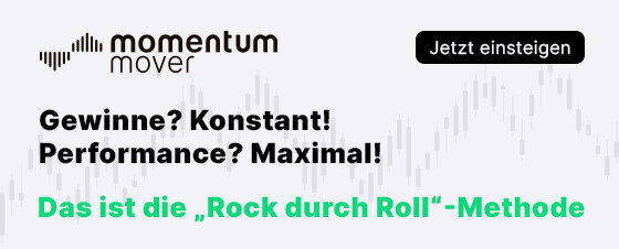 Der momentum mover – 10 Optionsscheine – 25.000 € Echtgeld-Depot – maximale Gewinne