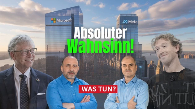 Surprise! Meta und Microsoft gehen durch die Decke!