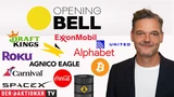DJ Industrial Average: Opening Bell: Wall Street nach Iran‑Abkommen im Aufwind; SpaceX, Exxon Mobil, Rko, Draft Kings, United Airlines, Micron Technology, Coca‑Cola im Fokus