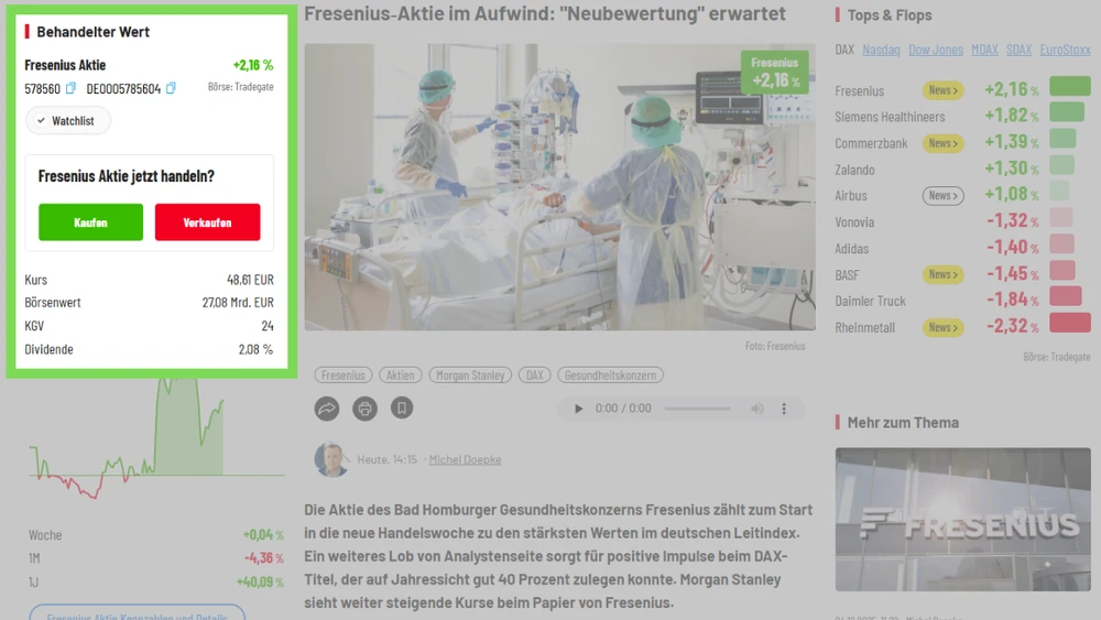 Screenshot brokerize buttons