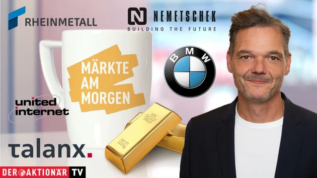 Märkte am Morgen: DAX dank Fed vor nächstem Rekord ‑ Gold, Silber, Rheinmetall, BMW, Talanx, Nemetschek, United Internet