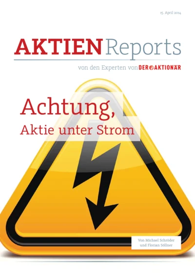 Achtung, Aktie unter Strom