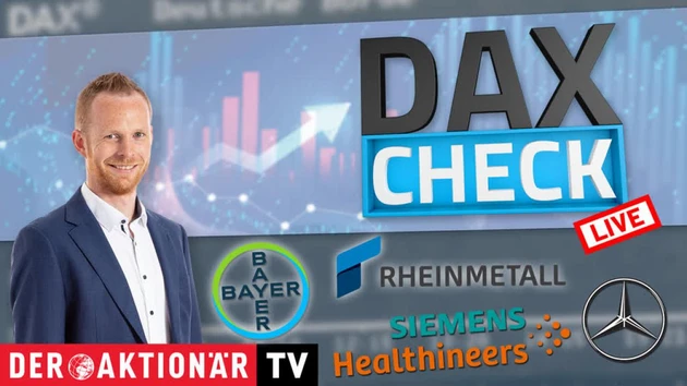 DAX‑Check LIVE: Bayer, Mercedes‑Benz, Rheinmetall, Siemens Healthineers, Vonovia im Fokus
