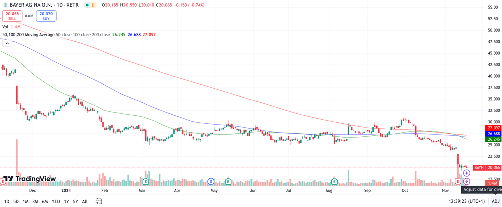 Bayer Chart 1 Jahr