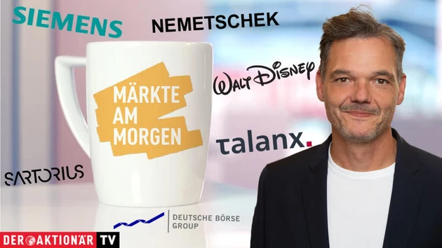 Märkte am Morgen: DAX leicht im Plus erwartet ‑ Walt Disney, Siemens, Talanx, Sartorius, Deutsche Börse, Nemetschek