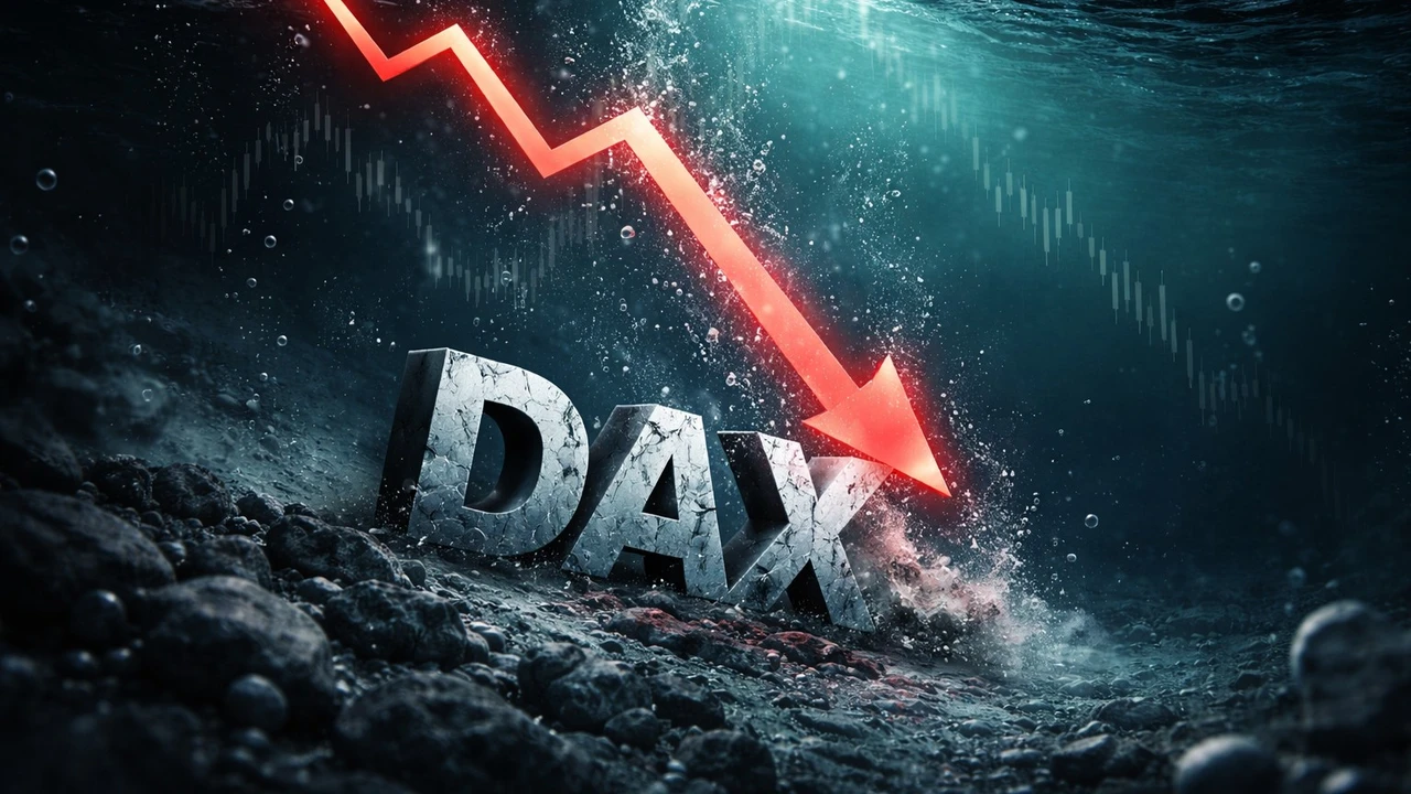 Roter Dienstag: DAX taucht 3,4 Prozent ab