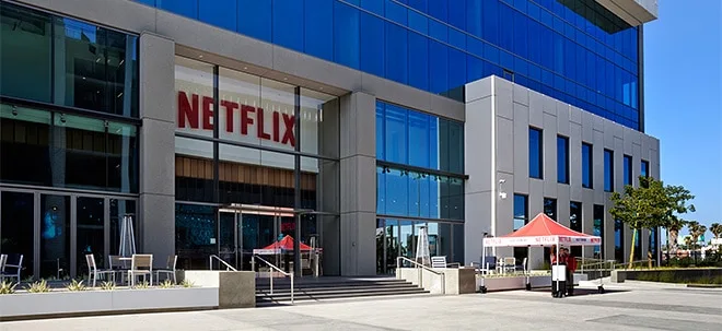 Netflix enttäuscht mit düsterem Ausblick &#8209; Aktie bricht ein (Foto: Börsenmedien AG)