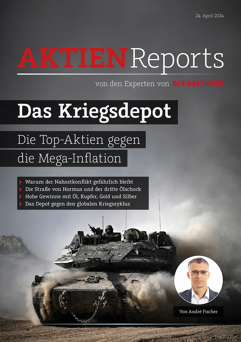 Aktienreport, Das Kriegsdepot, Inflation, Krieg, Rohstoffe