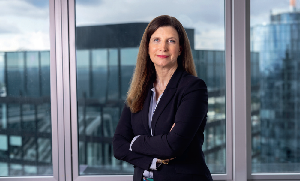 Kämpferin im Übernahmepoker: Bettina Orlopp – ihre Commerzbank wurde von €uro und SWI in diesem Jahr erneut zur besten Filialbank gekürt