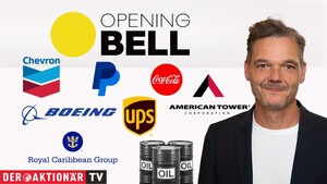 Opening Bell: Tech‑Aktien bleiben unter Druck; PayPal, Coca‑Cola, Royal Caribbean, Boeing, UPS, American Tower im Fokus 