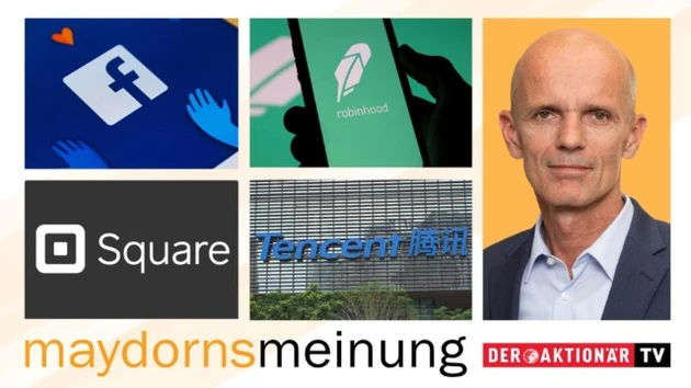 Maydorns Meinung: Tencent, BYD, Jinko, Facebook, PayPal, Square, Varta, Standard Lithium, Robinhood