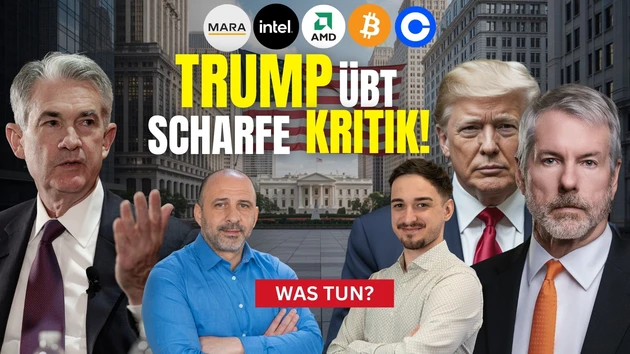 Bitcoin – startet jetzt die Wende? Mara Holdings, Strategy, Coinbase, AMD, Intel in der Analyse