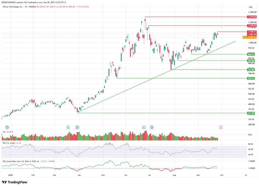 Micron in USD