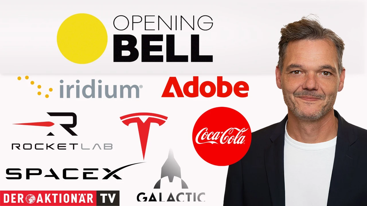 Opening Bell: Vorfreude auf SpaceX‑IPO; Rocket Lab, Iridium, Adobe, Tesla, Virgin Galactic, Coca‑Cola, McDonald's im Fokus