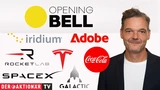 DJ Industrial Average: Opening Bell: Vorfreude auf SpaceX‑IPO; Rocket Lab, Iridium, Adobe, Tesla, Virgin Galactic, Coca‑Cola, McDonald's im Fokus