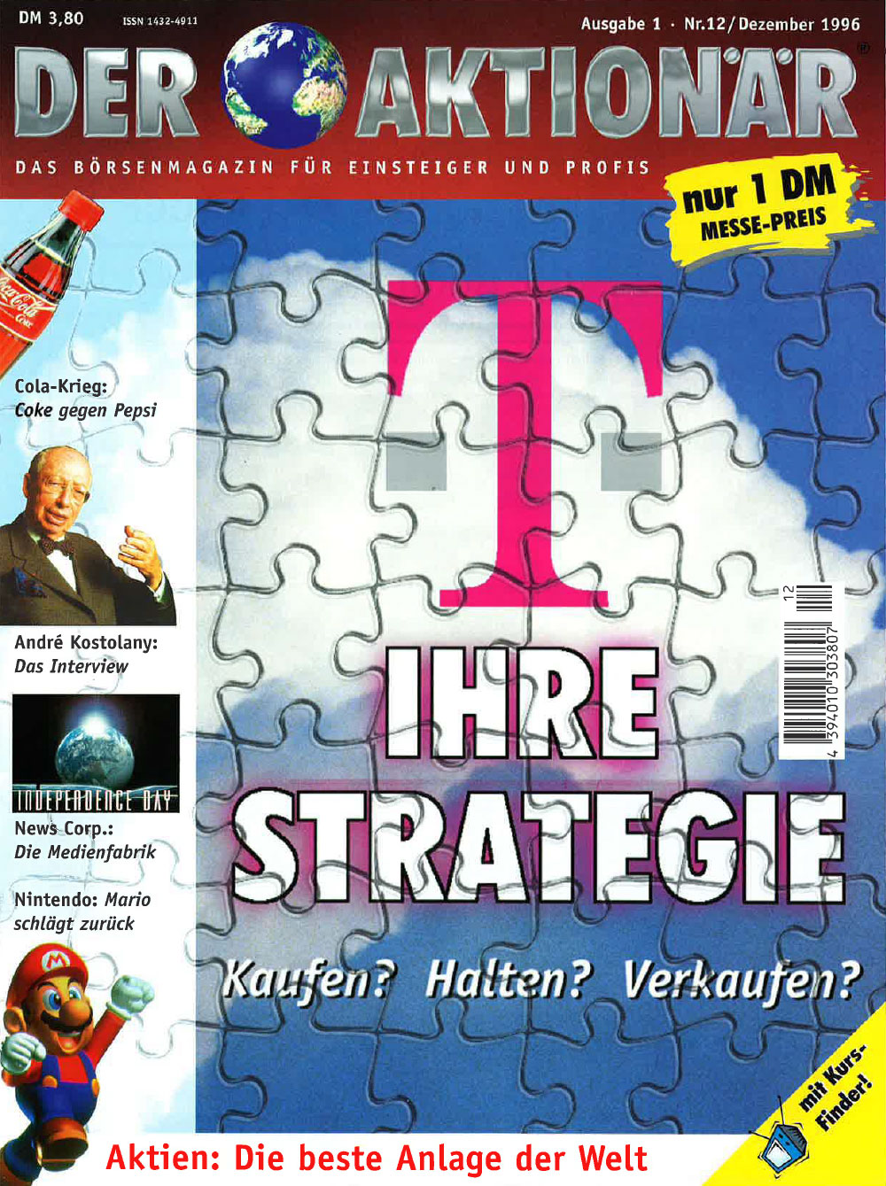 DER AKTIONÄR Dezember 1996: Ihre Strategie
