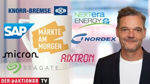 Märkte am Morgen: Trump‑Aussage drückt Ölpreis; DAX startet leichter; Seagate, Micron Technology, Nextera Energy, SAP, Nordex, Aixtron, Knorr‑Bremse im Fokus 
