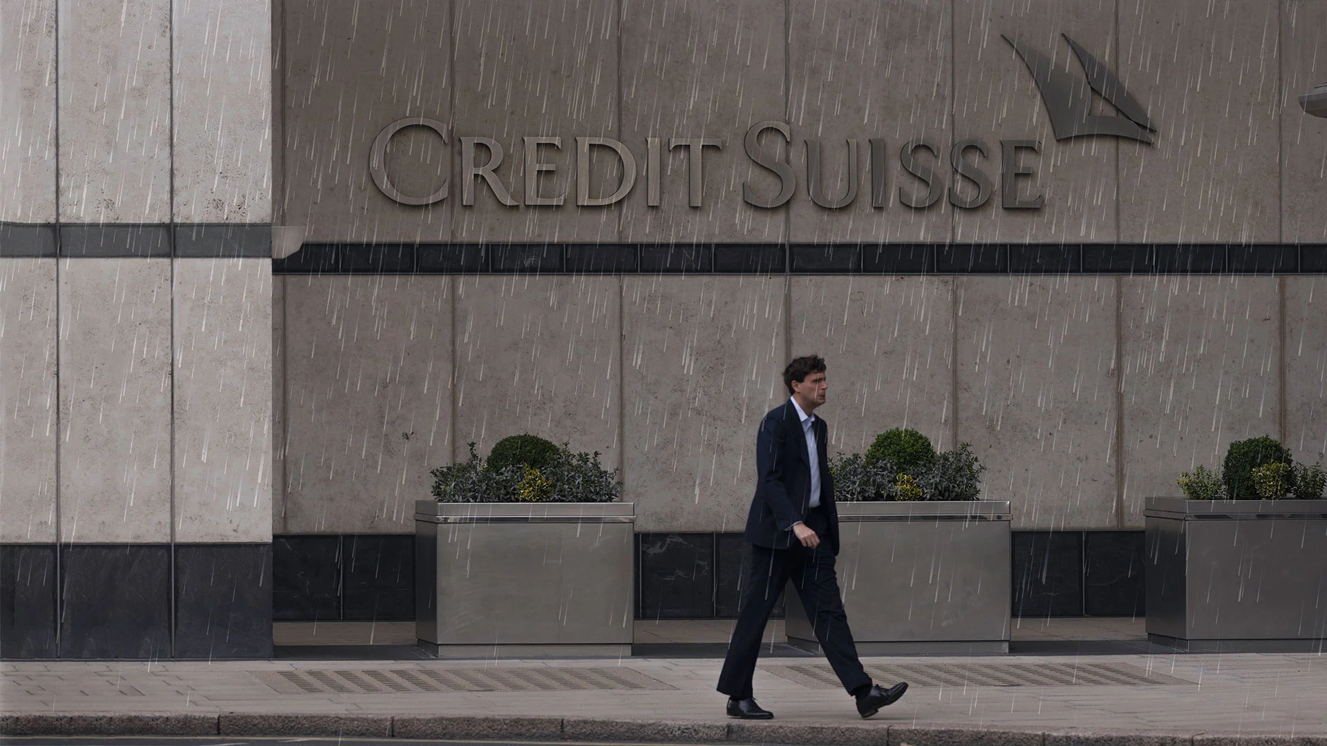 Schweizer Bank Credit Suisse: „In der Todesspirale“ (Foto: Dan Kitwood/GettyImages)