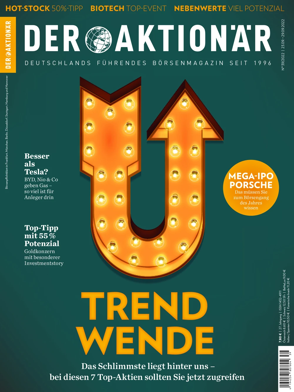 Jetzt in der aktuellen Ausgabe von DER AKTIONÄR