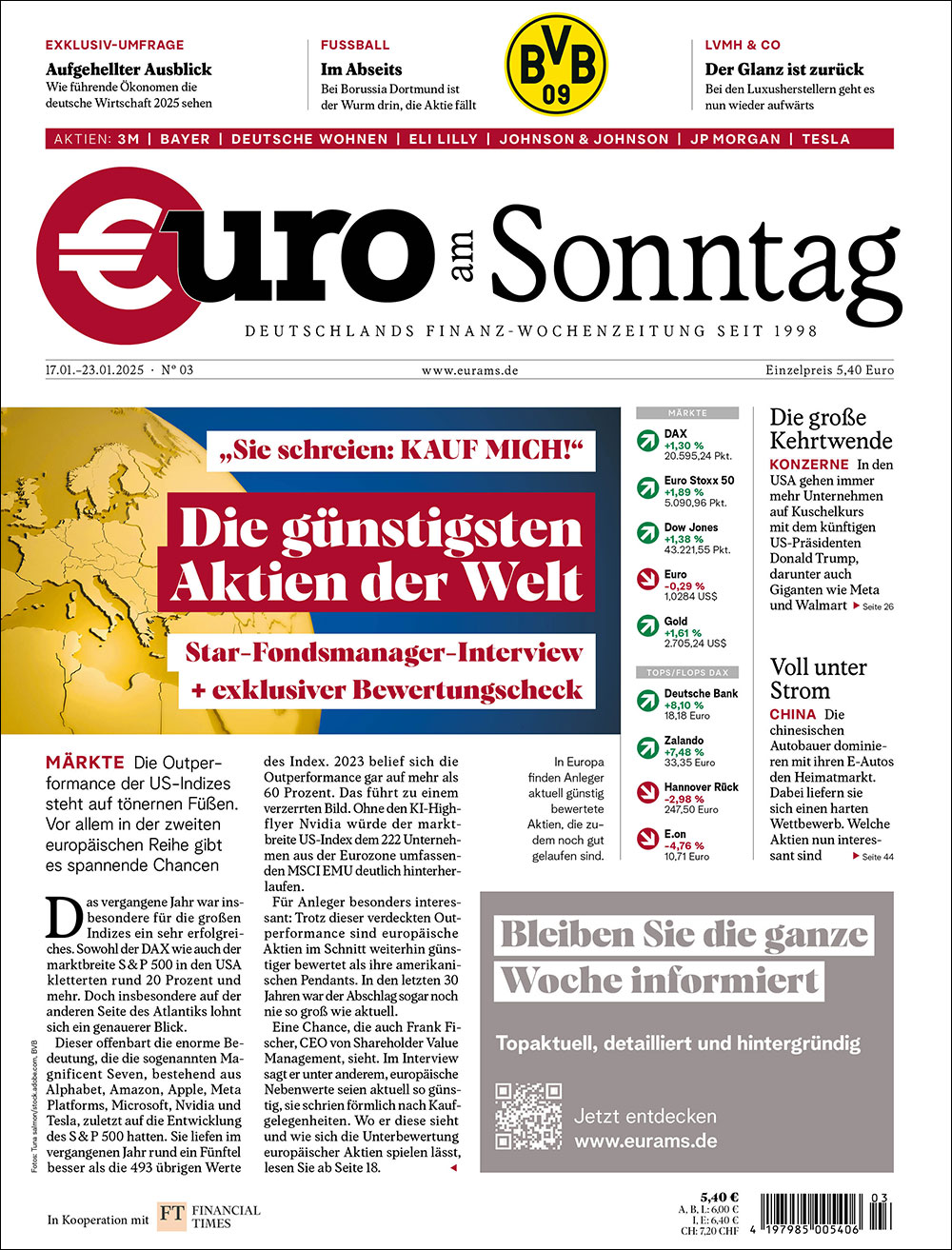 €uro am Sonntag Ausgabe 03/2025