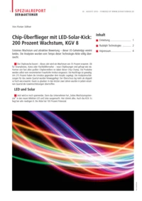 Chip-Überflieger mit LED-Solar-Kick