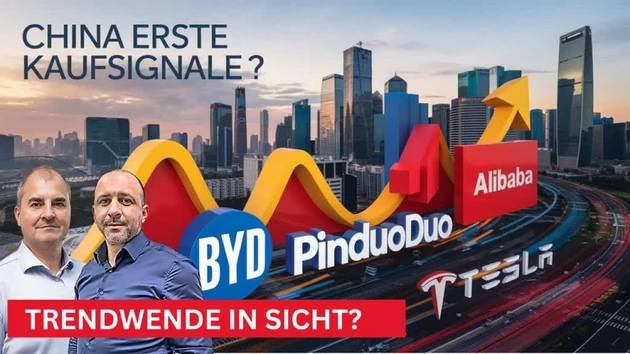 China zieht an: Jetzt kaufen? Tesla, PDD, Alibaba und BYD im Check